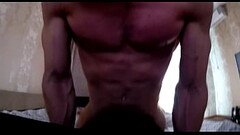 Feel how I fuck you! Russian gay porn with a muscular straight man in the first person. Moans and a  Thumb