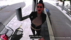 Steaming hot fuck for filthy Goth MILF Sidney Dark!  StevenShame.Dating Thumb