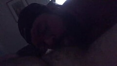 Dimly lit morning blowjob for my bear Thumb