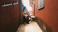 Fuck my neighbor'_s daughter while bathing in public bathroom (outside) Thumb