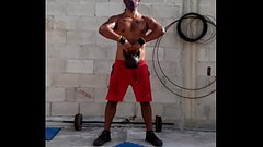 Hot latin papi working out under the sun Part1 Thumb