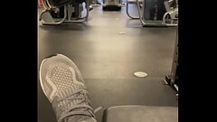 Coworkers fat ass on treadmill Thumb
