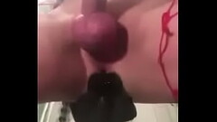 Anal dildo prostate cumming Thumb