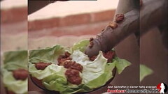 Filthy bitch enjoys her cum dressing salad after Anal! Amateurcommunity.xxx Thumb