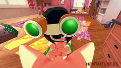 Boku No Hero Hentai - Tsuyu Asui (Froppy)  &amp_ Todoroki Shoto Having Sex in her room. Handjob, Blo Thumb