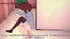 Boku No Hero Acadeemia Hentai - Midoriya Deku Handjob, Blowjob and fucks Ochako Uraraka Thumb