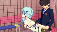 Sword Art Online 3d Hentai - Sinon sucks cock and gets rammed TWICE Thumb