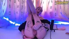 Dirty talking trans babe fucks ass Thumb
