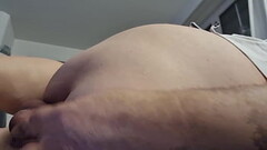 Pleasuring my ass with a dildo Thumb