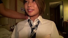 https://bit.ly/3InFov7 Japanese short hair girl. Her sunburnt body is so sexy. This is her first exp Thumb