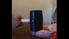 Interracial BBW Light CBT &amp_ ball busting with 2lb hammer Thumb