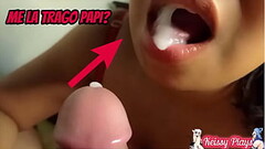 Mi hermana me chupa la polla y se lo traga todo y me pide mas. Thumb