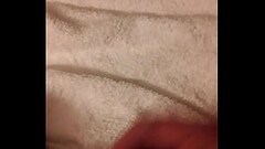Stroking with cum shot Thumb