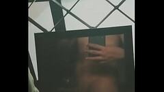 Asian boy jerking Thumb