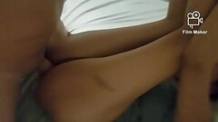 Sacagawea rides Lewis'_ cock then Clark fucks her missionary and cums inside her Thumb