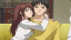Hentai stud fucks busty teacher with his girlfriend watching | Uncensored Scene Thumb