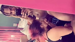 Step Sister Licks My Cum Off Her Sweet Pink Lips! Thumb