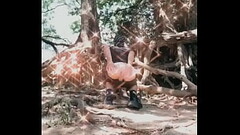 Public exhib outdoor spy ass playing Thumb