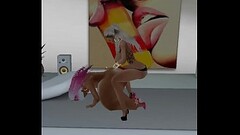 Neighbour whore is welcomed by good strapon fuck 5 Thumb