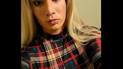 Sissy Bitch Rides 8 inch dildo Thumb