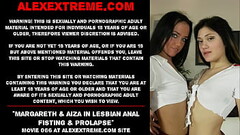 Margareth &amp_ Aiza in lesbian anal fisting &amp_ prolapse Thumb