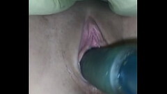 fuckin my wet pussy homemade dildo Thumb