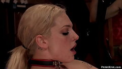 Slaves toyed and fucked by big cock Thumb