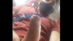 Carlos cum in the public bus caught Thumb