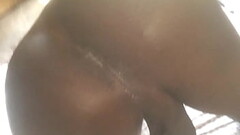 Ebony Ladyboy shows anal cream - Rose Butts Production Thumb