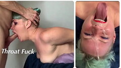 Extreme Throat Fuck for StepDaughter with Throat Bulge Thumb