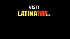 Cheating Latina Stepsister Swallows Thumb