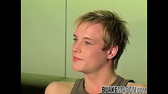 British twink does an interview and masturbates solo Thumb