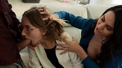 step Daughter Offers Her Teen Body to Her New Daddy - Macy Meadows, Alexis Zara Thumb