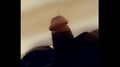 Black dick pissing Thumb
