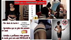 A Professora Gostosa e o Aluno Bem Pauzudo Alessandra Marques e Big Bambu Trailer Aprontando todas n Thumb