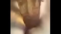 Wife Barely Takes Thick Dildo Thumb