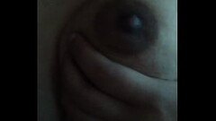 Sucking my own huge boob Thumb