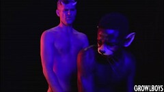 GrowlBoys - Daddy satyr breeds furry Black twink Thumb