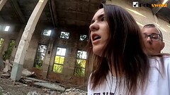 Озабоченной девушке было мало минета и она захотела секса (граффити) Thumb
