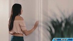 The brunette with small tits loves romantic sex Thumb