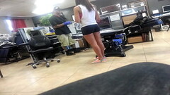 Tattoo shop chick with nice ass Thumb