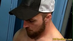 Jocks in locker room gobble cock Thumb