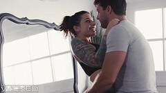Busty, Tattooed Babe Cheats On Husband With Coworker - WickedPictures Thumb