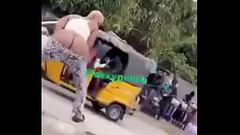 Nigerian Lady Dances Naked On The Road. Thumb