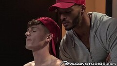 Coach Fucks Perverted Towel Boy Twink In Locker Room - FalconStudios Thumb