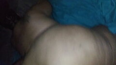 My neighbor let me bust on her back and slide right back in. Thumb