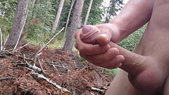 handjob outdoor with cum 2 Thumb