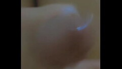 Hot guy with huge dick cums for girlfriend. Thumb