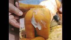 Tribute for Gringoza - auf den Arsch und die Fotze einer geilen Schlampe abgewichst Thumb