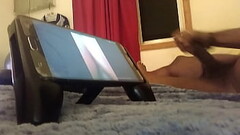 T.L.K BBC masturbation tribute for  @sissyfootboybbclovr no cum shot Thumb